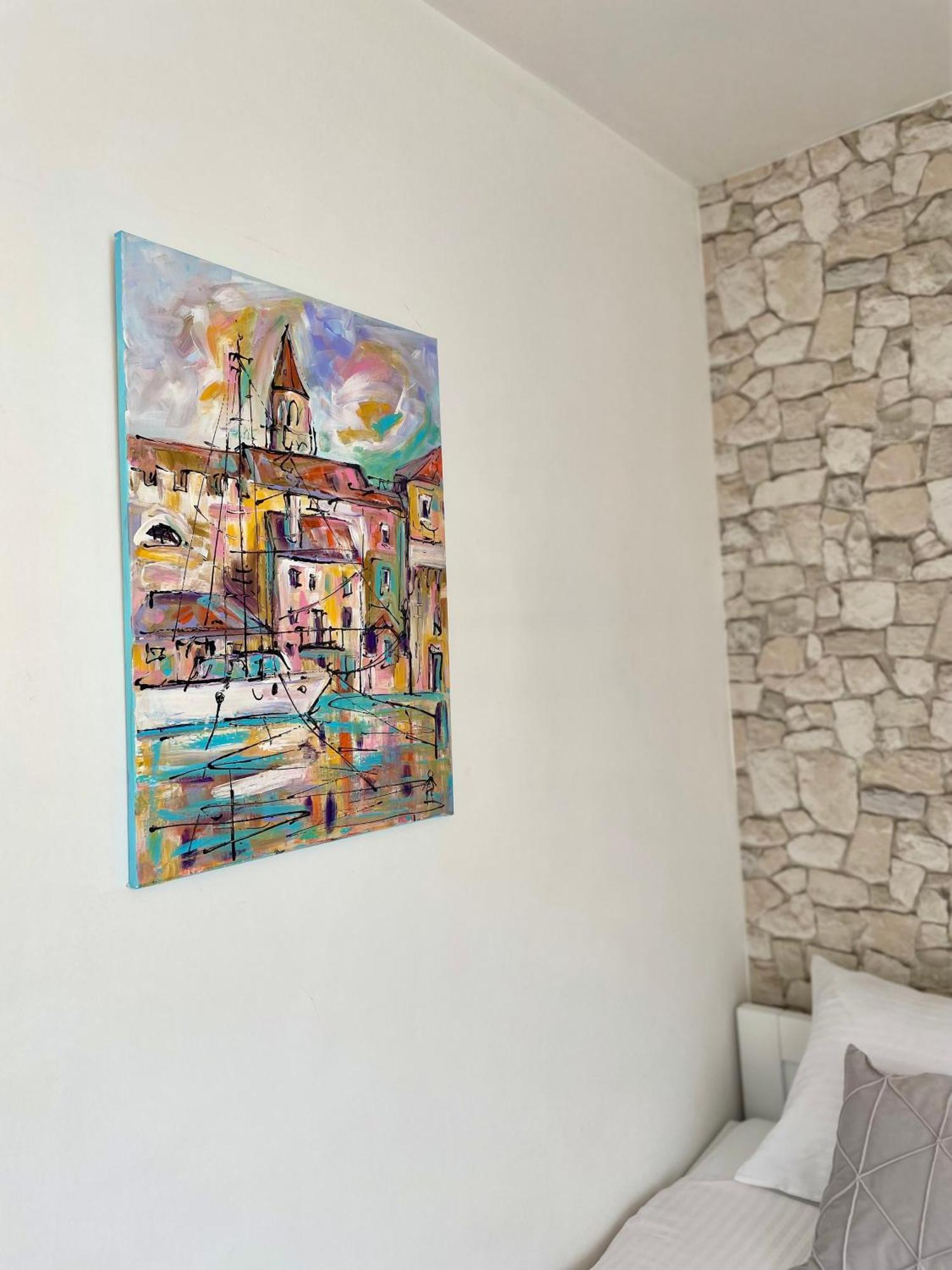 Dinka Old Town Apartment With Sea View Trogir Zewnętrze zdjęcie